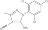 5-Amino-3-methyl-1-(2,4,6-trichlorophenyl)-1H-pyrazole-4-carbonitrile