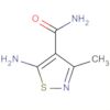 4-Isothiazolecarboxamide, 5-amino-3-methyl-