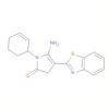 2H-Pyrrol-2-one, 5-amino-4-(2-benzothiazolyl)-1,3-dihydro-1-phenyl-