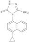 3H-1,2,4-Triazole-3-thione, 5-amino-4-(4-cyclopropyl-1-naphthalenyl)-2,4-dihydro-