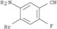 Benzonitrile, 5-amino-4-bromo-2-fluoro-