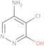 3(2H)-Pyridazinone, 5-amino-4-chloro-