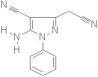 5-Amino-4-cyano-1-phenyl-1H-pyrazole-3-acetonitrile