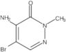 4-Amino-5-bromo-2-methyl-3(2H)-pyridazinone