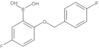 B-[5-Fluoro-2-[(4-fluorophenyl)methoxy]phenyl]boronic acid