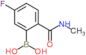 [5-fluoro-2-(methylcarbamoyl)phenyl]boronic acid