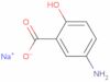 Benzoic acid, 5-amino-2-hydroxy-, sodium salt (1:1)