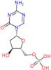 4-Amino-1-(2-deoxy-5-O-phosphono-β-D-erythro-pentofuranosyl)-1,3,5-triazin-2(1H)-one