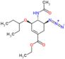 ethyl (3R,4R,5S)-4-(acetylamino)-5-azido-3-(1-ethylpropoxy)cyclohex-1-ene-1-carboxylate