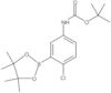 1,1-Dimethylethyl N-[4-chloro-3-(4,4,5,5-tetramethyl-1,3,2-dioxaborolan-2-yl)phenyl]carbamate