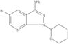 5-Bromo-1-(tétrahydro-2H-pyran-2-yl)-1H-pyrazolo[3,4-b]pyridin-3-amine