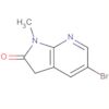 2H-Pyrrolo[2,3-b]pyridin-2-one, 5-bromo-1,3-dihydro-1-methyl-