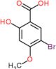 5-bromo-2-hydroxy-4-methoxybenzoic acid