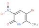 5-Brom-2-hydroxy-6-methyl-3-nitropyridin