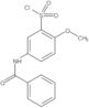 5-(Benzoylamino)-2-methoxybenzenesulfonyl chloride