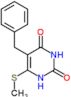 5-benzyl-6-(methylsulfanyl)pyrimidine-2,4(1H,3H)-dione