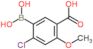 5-borono-4-chloro-2-methoxy-benzoic acid