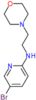 5-bromo-N-[2-(morpholin-4-yl)ethyl]pyridin-2-amine