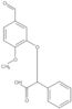 α-(5-Formyl-2-methoxyphenoxy)benzeneacetic acid