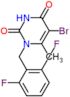 5-bromo-1-(2,6-difluorobenzyl)-6-methylpyrimidine-2,4(1H,3H)-dione