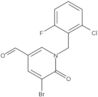 5-Bromo-1-[(2-chloro-6-fluorophenyl)methyl]-1,6-dihydro-6-oxo-3-pyridinecarboxaldehyde