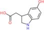 2-(5-hydroxyindolin-3-yl)acetic acid