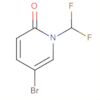 2(1H)-Pyridinone, 5-bromo-1-(difluoromethyl)-