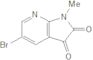 1H-Pyrrolo[2,3-b]pyridine-2,3-dione, 5-bromo-1-methyl-