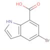 1H-Indole-7-carboxylic acid, 5-bromo-