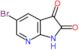 5-bromo-1H-pyrrolo[2,3-b]pyridine-2,3-dione