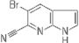 5-Bromo-1H-pyrrolo[2,3-b]pyridine-6-carbonitrile