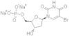 5′-Uridylic acid, 5-bromo-2′-deoxy-, disodium salt