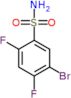 5-bromo-2,4-difluorobenzenesulfonamide