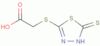 (5-Mercapto-1,3,4-thiadiazole-2-ylthio)acetic acid