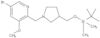 5-Bromo-2-[[3-[[[(1,1-dimethylethyl)dimethylsilyl]oxy]methyl]-1-pyrrolidinyl]methyl]-3-methoxypyri…