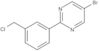5-Bromo-2-[3-(chloromethyl)phenyl]pyrimidine