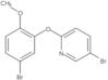 5-Bromo-2-(5-bromo-2-methoxyphenoxy)pyridine