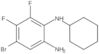 5-Bromo-N<sup>2</sup>-cyclohexyl-3,4-difluoro-1,2-benzenediamine