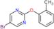 5-bromo-2-(2-methylphenoxy)pyrimidine