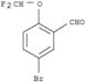 Benzaldehyde,5-bromo-2-(difluoromethoxy)-