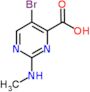 5-bromo-2-(methylamino)pyrimidine-4-carboxylic acid