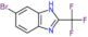 6-bromo-2-(trifluoromethyl)-1H-benzimidazole