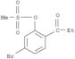 1-Propanone,1-[4-bromo-2-[(methylsulfonyl)oxy]phenyl]-