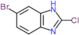 6-bromo-2-chloro-1H-benzimidazole