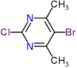 5-bromo-2-chloro-4,6-dimethylpyrimidine