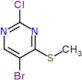 5-bromo-2-chloro-4-methylsulfanyl-pyrimidine