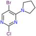 5-Bromo-2-chloro-4-(1-pyrrolidinyl)pyrimidine