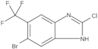 6-Bromo-2-chloro-5-(trifluoromethyl)-1H-benzimidazole