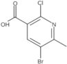 5-Bromo-2-chloro-6-methyl-3-pyridinecarboxylic acid