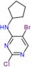 5-Bromo-2-chloro-N-cyclopentyl-4-pyrimidinamine